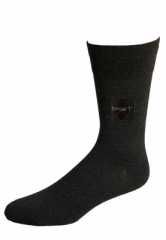 Socke f�r jeden Anla� aus 80% Baumwolle/20% Polyamid in anthrazit