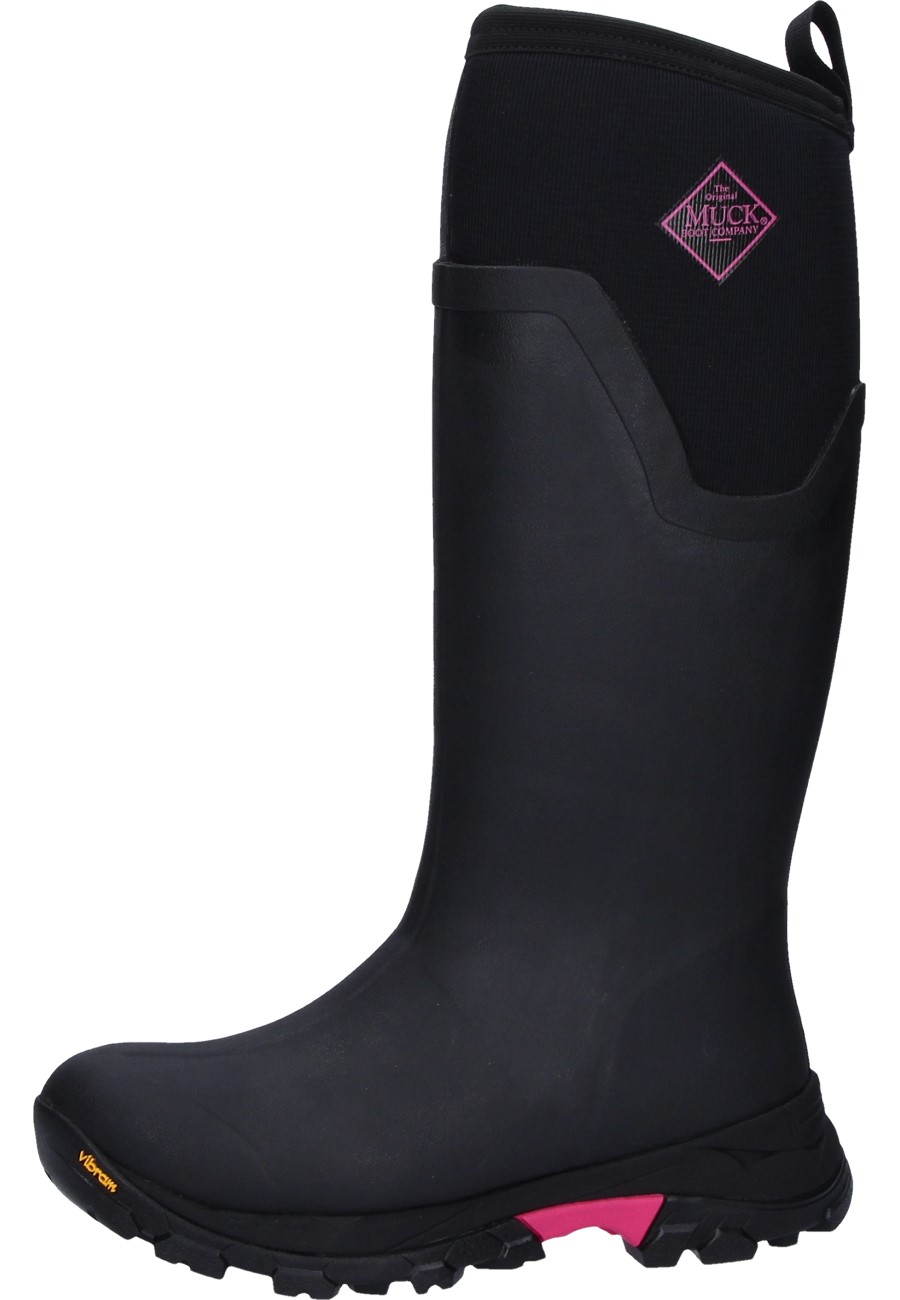 Arctic Ice Tall Lady black/rose Wellington boots by Muckboots