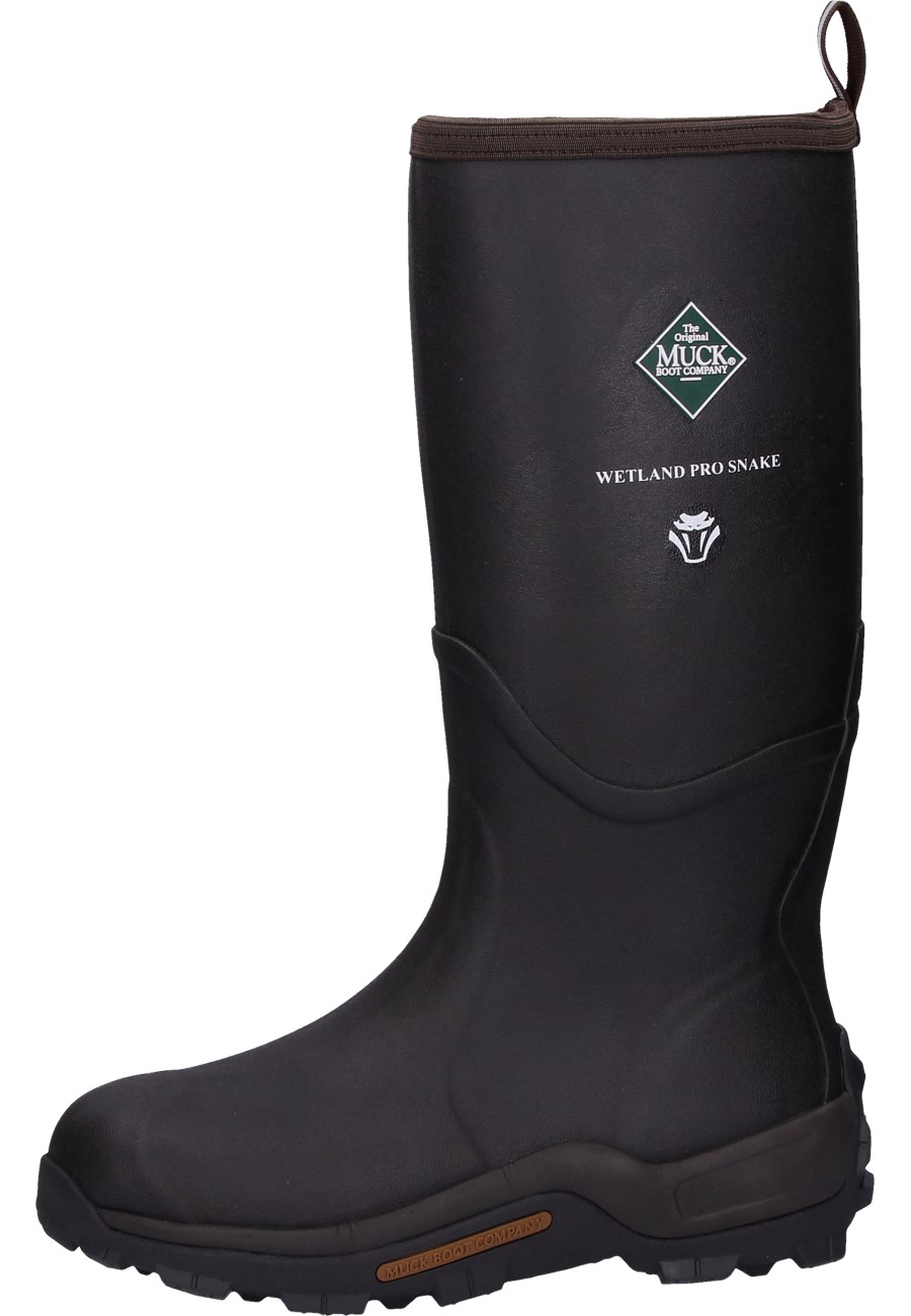 muck boots men's wetland pro snake hunting boots