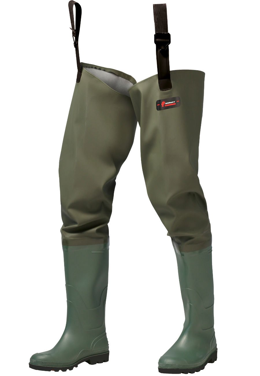Hanite Men's Quick-dry Fishing Wader Boots With Felt Sole, Non