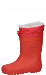Druppies gef�tterte Kindergummistiefel in rosa