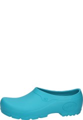 Saliha PU-Schuh MULTI CLOG türkis
