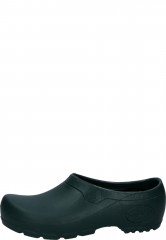 Saliha PU-Schuh MULTI CLOG grün