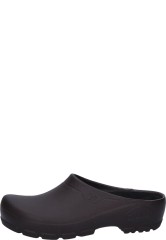 Saliha PU-Schuh MULTI CLOG offen braun 