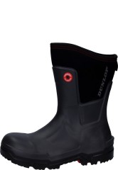 Dunlop kurzer Gummistiefel SNUGBOOT CRAFTSMAN schwarz/grau