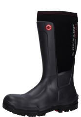 NEU | Dunlop S5 Arbeitsgummistiefel SNUGBOOT HEAVY DUTY FULL SAFETY schwarz/grau