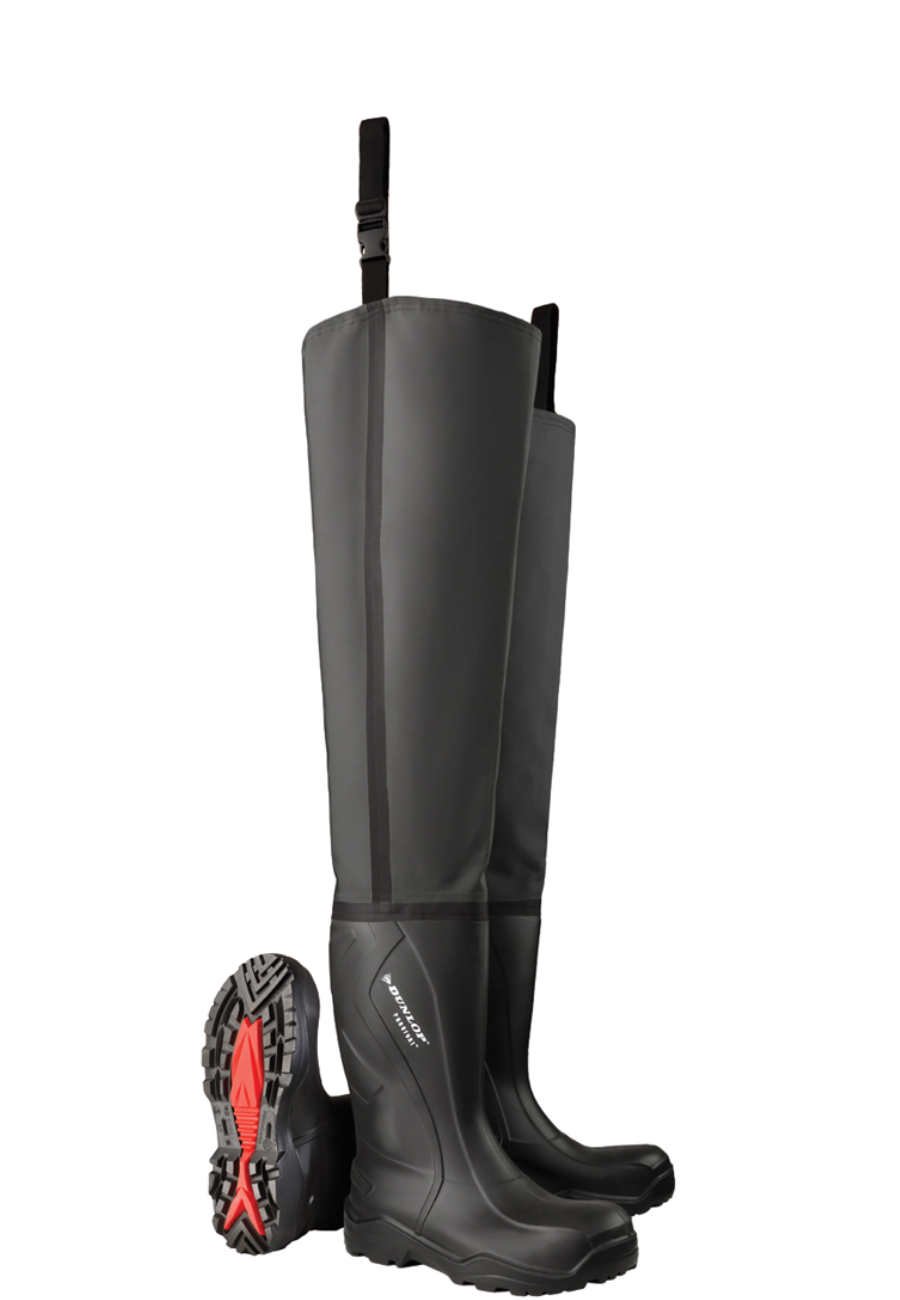 Stivali Antinfortunistici Dunlop Purofort - Sicurezza Unisex Con Puntale In Acciaio