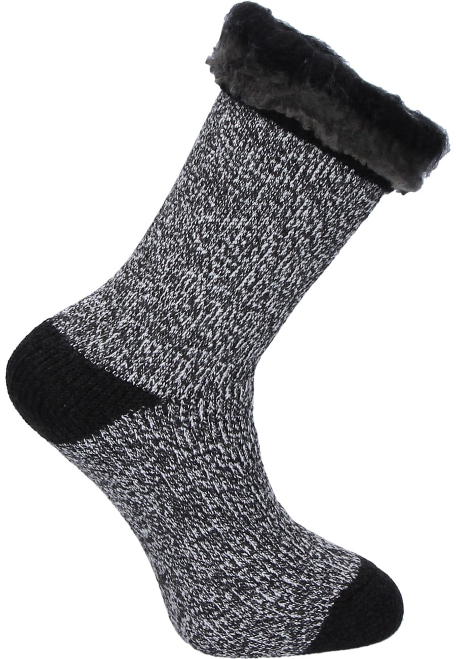 HEAT HOLDERS Calze Alte Al Ginocchio Termiche Calde Extra Lunghe Per L'inverno Per Uomo 43993 ( 6-11 UK ) Nero