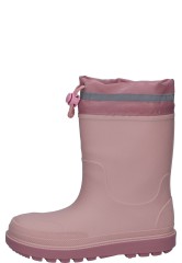 Playshoes Gummistiefel Halbschaft Gefüttert Regenstiefel, Rot Waldtiere