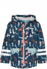 Leichte Kinder Regenjacke KATZEN von Playshoes Leichte Kinder Regenjacke KATZEN von Playshoes