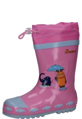 Kindergummistiefel Maus & Elefant rosa von Playshoes Kindergummistiefel Maus & Elefant rosa von Playshoes