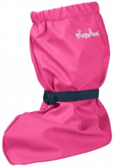 Wasserdichter �berziehschuh pink von Playshoes f�r krabbelnde Kinder 