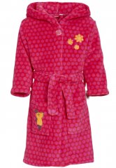 Bademantel DIE MAUS pink von Playshoes f�r Kinder
