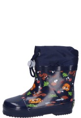 Kinder Wintergummistiefel WALDTIERE blau von Playshoes 