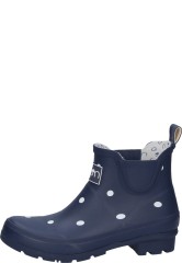 Damengummistiefelette DOTS blau von Rajn Damengummistiefelette DOTS blau von Rajn