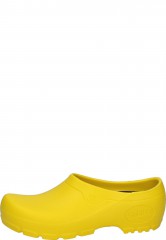 Der PU-Schuh MULTI CLOG gelb von Saliha f�r Damen und Herren