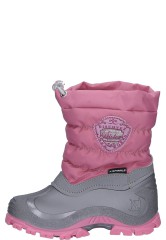 Gef�tterte Kindergummistiefel SABRINA rosa von Spirale