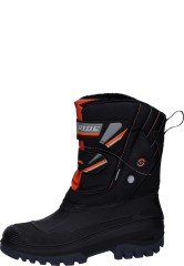Gef�tterte Gummistiefel FRODO schwarz von Spirale f�r D
