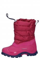 Sidney, der rosa, warme Kindergummistiefel von Spirale