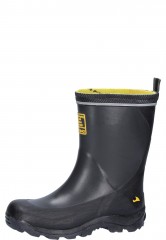 Storm JR. grey - Viking Kinder Gummistiefel aus Naturka