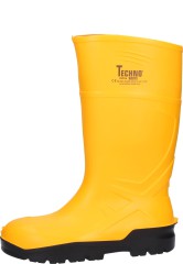 TECHNO BOOTS R�NNE PU-Stiefel gelb  | S5 Schutz