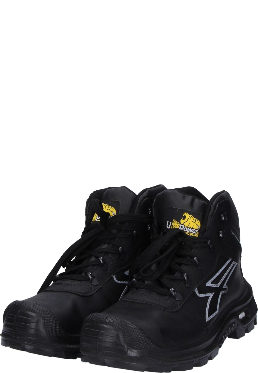 U-Power Sicherheitsschuhe Strong S3 SRC | Black | 41 (UK 7) | RL20356-41