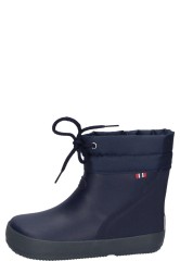 Viking gef�tterter Barfu� Kindergummistiefel ALV BAREFOOT WARM blau