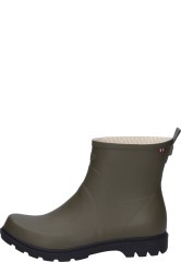 Modische Gummistiefelette NOBLE oliv/black von Viking f�r Damen 