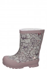 Gefütterter Kinder- Gummistiefel JOLLY THERMO PRINT dusty pink/cream für den Winter von Viking Gefütterter Kinder- Gummistiefel JOLLY THERMO PRINT dusty pink/cream für den Winter von Viking