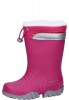 Spirale Winter- Kindergummistiefel LUC und YVE pink