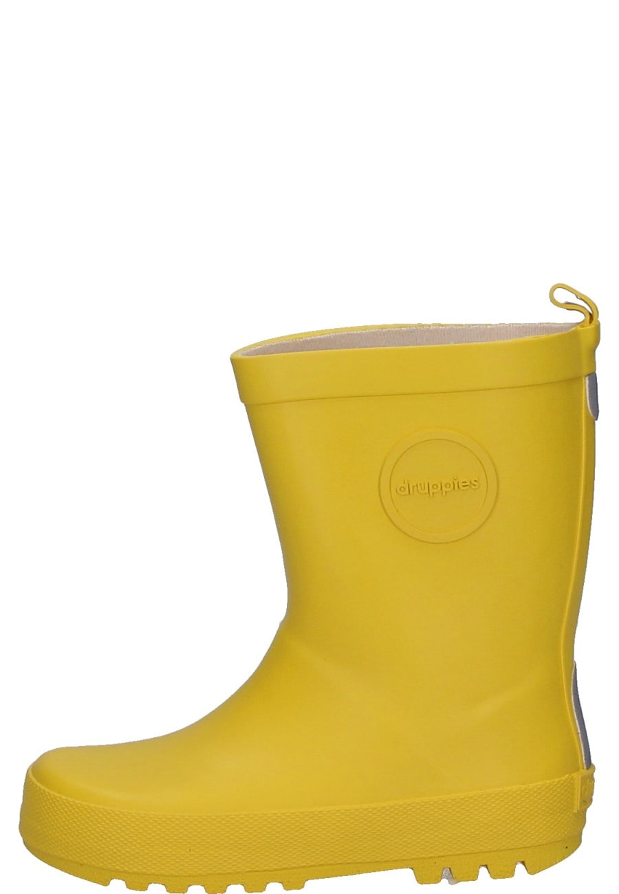 short wellington boots DRUPPIES ADVENTURE yellow for women and children